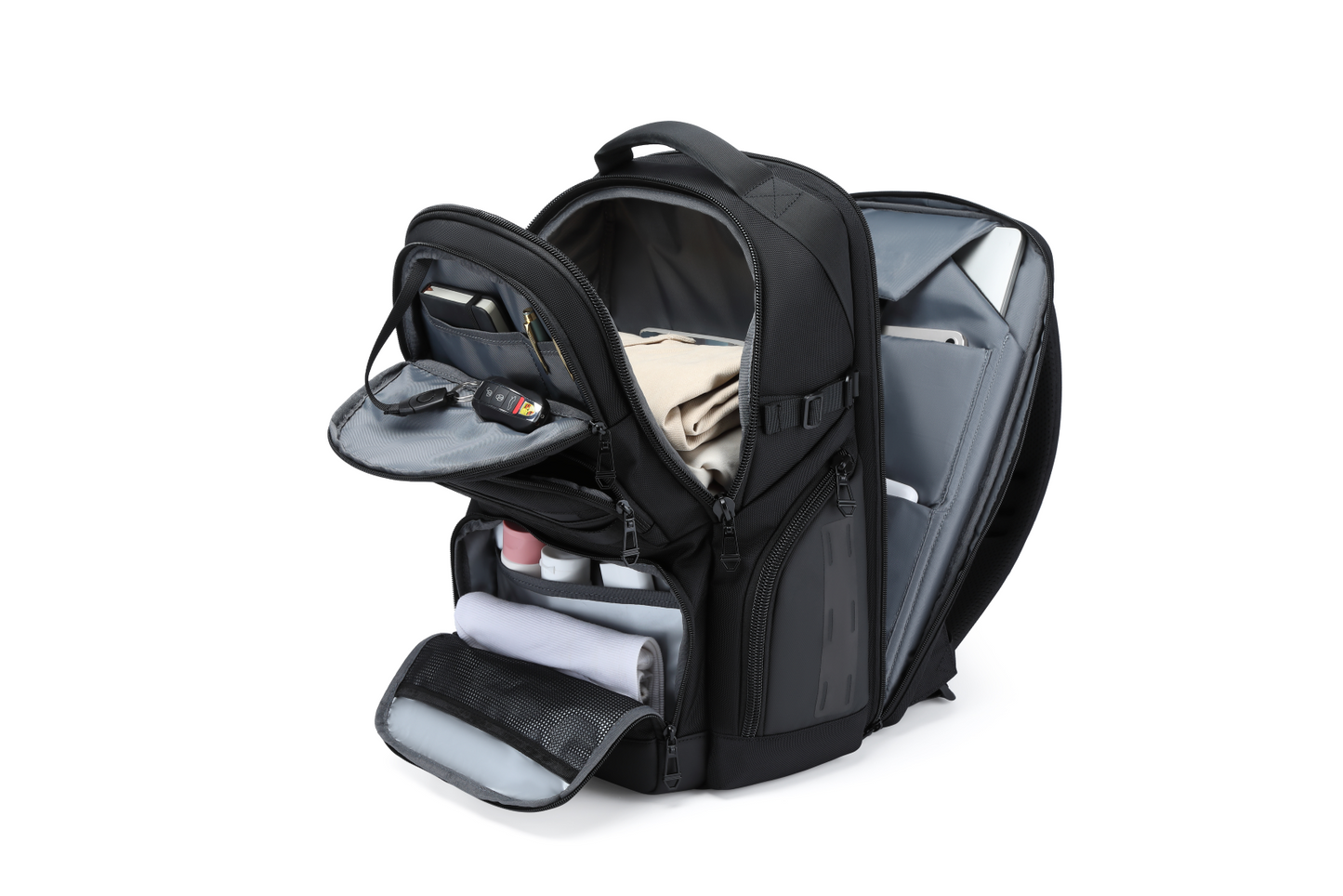 YARNOCO Laptop Rucksack 17,3 Zoll 40L