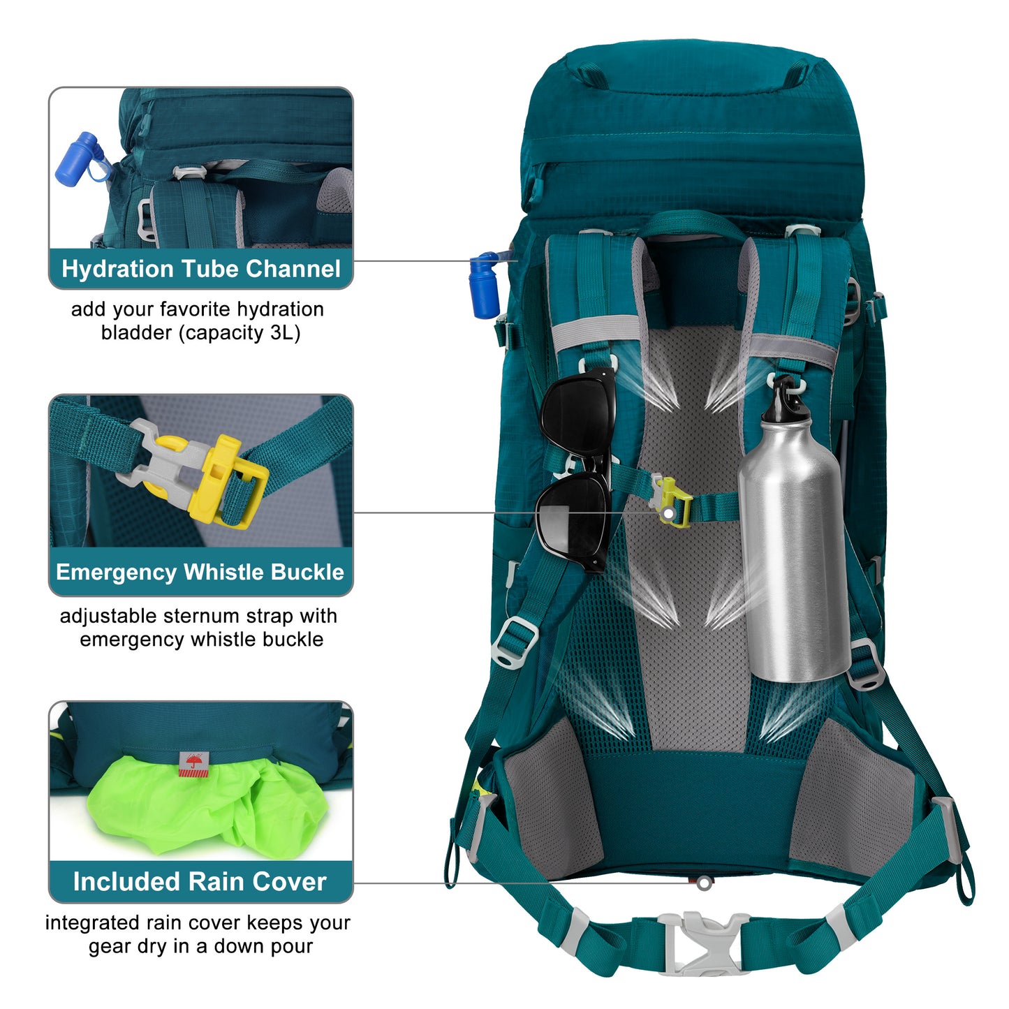 NEVO RHINO Wanderrucksack 65 L