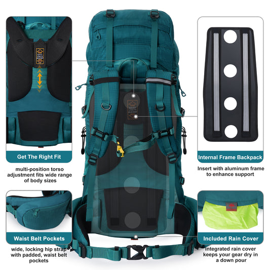NEVO RHINO Wanderrucksack 70 L